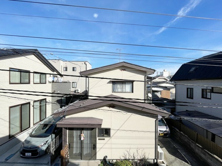 眺望 閑静な住宅地でのびのび子育て