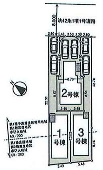 区画図 全体区画図