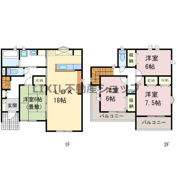 間取り図 【間取り図】間取り図です。