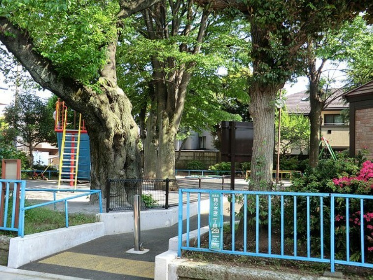 周辺環境 周辺環境:柿の木坂児童遊園