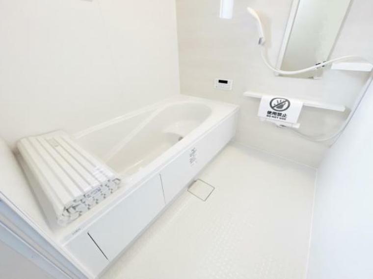 浴室 水はけがよくお手入れしやすいシステムバスです。