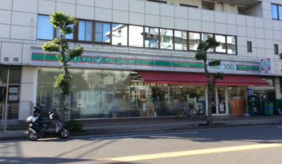 コンビニ 【コンビニエンスストア】ローソンストア100 立川南通店まで286m