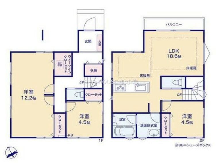 間取り図 4LDK