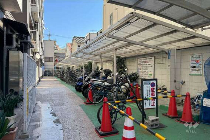 駐輪場 駐輪場とバイク置場