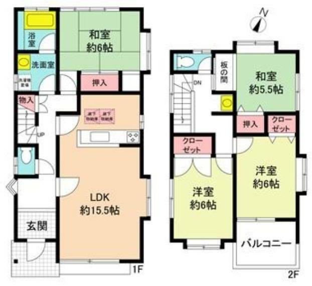 間取り図 令和6年3月リフォーム予定！