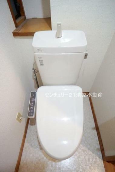 トイレ 温水洗浄便座付きトイレ！（2023年07月撮影）