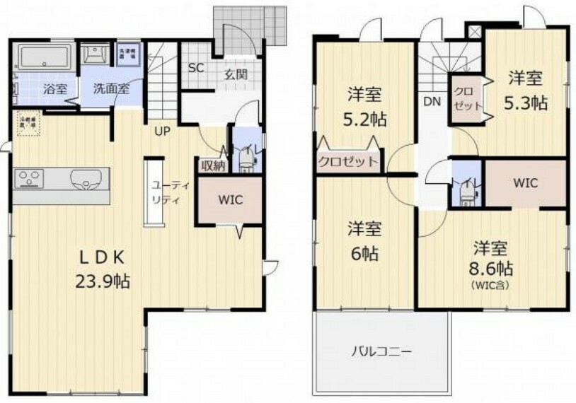 間取り図 《間取り》全1棟