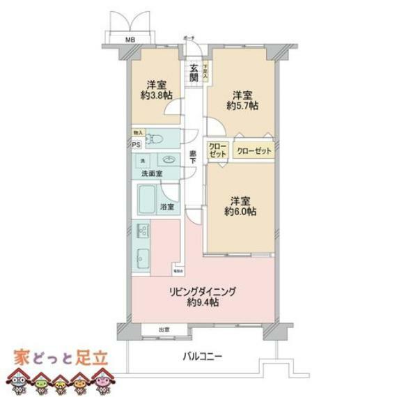 間取り図 間取図