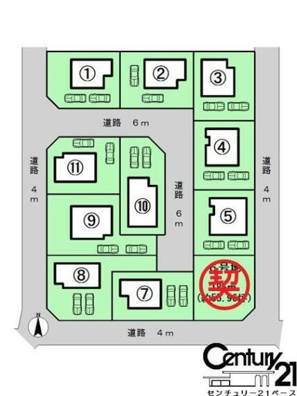 区画図 ■こちらの物件は11号棟です！■