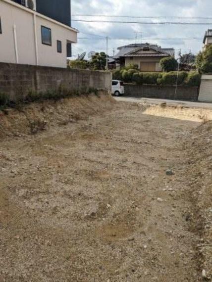 現況写真 現地土地写真です。お好きなハウスメーカーで建築可能です！