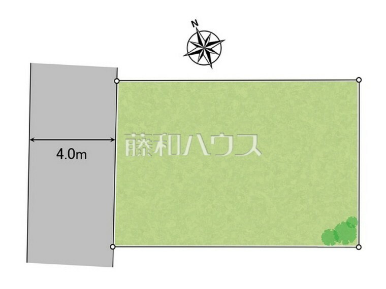 区画図 全体区画図　【新座市東3丁目】