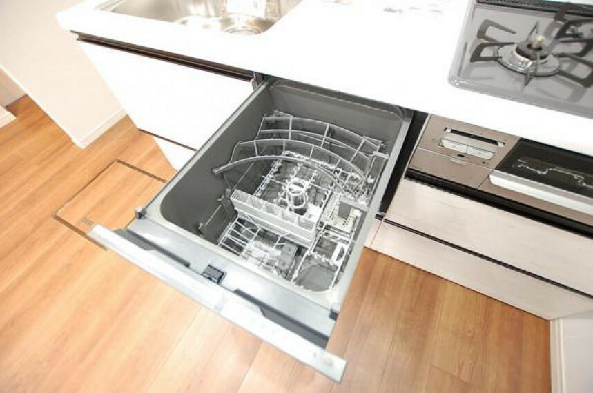 キッチン 家事負担を軽減する食洗機付きシステムキッチン！