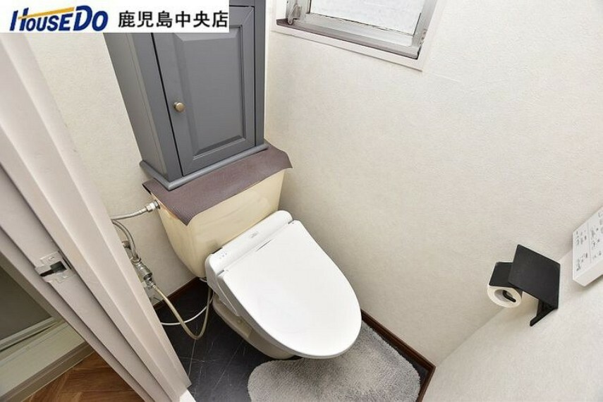 トイレ 【トイレ】温水洗浄便座機能付きのトイレ！