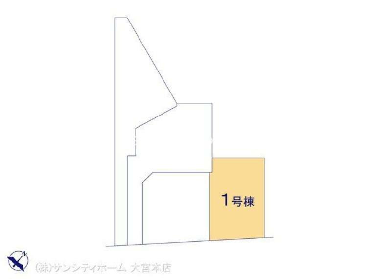 区画図 図面と異なる場合は現況を優先