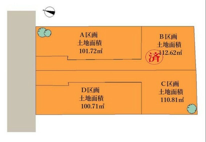 区画図 全体区画図