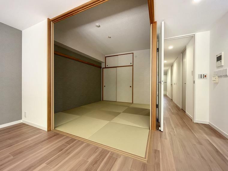 和室 琉球畳のお洒落な和室はお子様の成長やライフスタイルの変化に合わせ、多様にご活用いただけます！