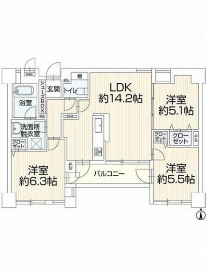 間取り図 【間取り図・図面】間取り図