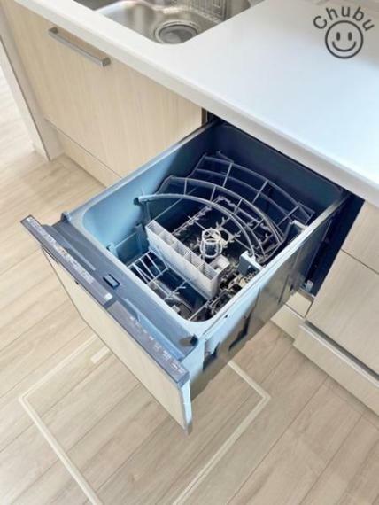 キッチン 食器洗い乾燥機　食後の家事負担軽減だけでなく節水にも役立ちます！