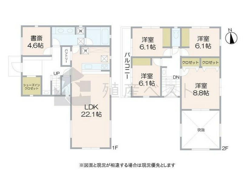 区画図 建物参考プラン建物価格:3575万円（税込）建物面積:126.39m2
