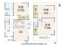 間取り図 使いやすい3DKの間取りです 二階のバルコニーは南側から入ってくる日差しで洗濯物がすぐ乾きそうですね！是非一度ご覧ください！