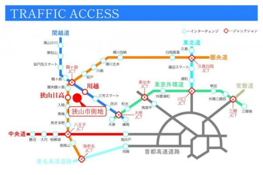 【都内へ簡単アクセス！「狭山市」駅利用】混雑する朝の通勤時間でも「新宿駅」「池袋駅」へ1時間以内のアクセスを実現！また所沢方面や川越方面にも乗換なしでスムーズなアクセスが可能です！
