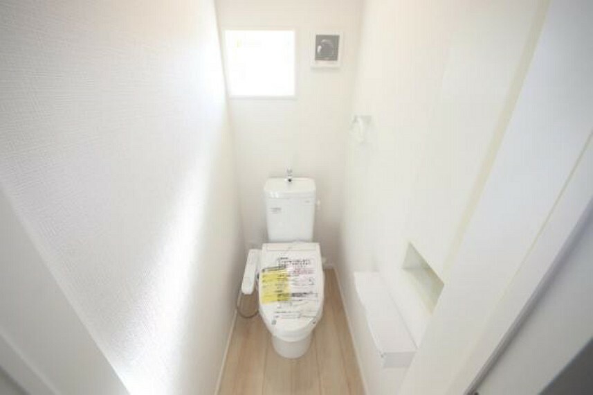 シンプルなデザインのトイレ！