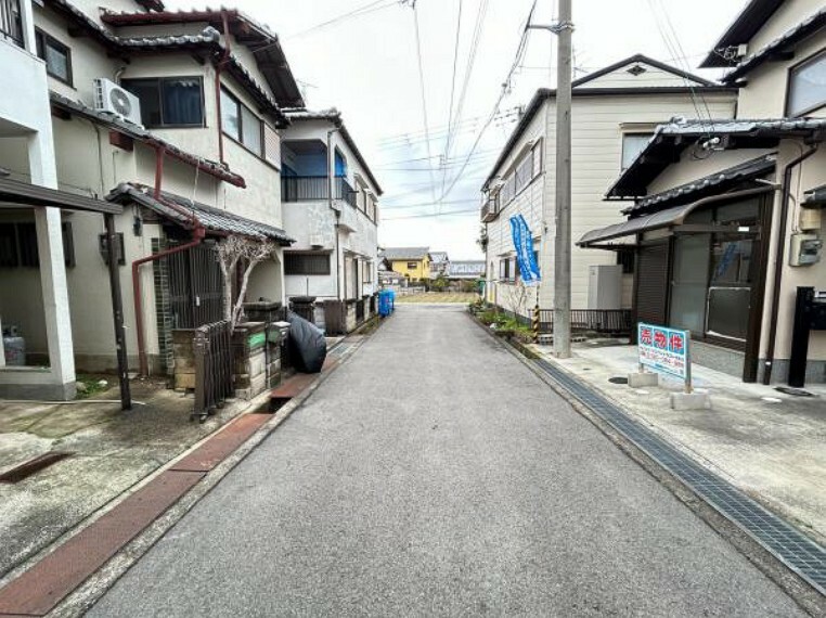 現況写真 前面道路です！