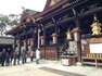 北野天満宮 学問の神を祀った神社。毎月25日は市が出て大変賑わいます。