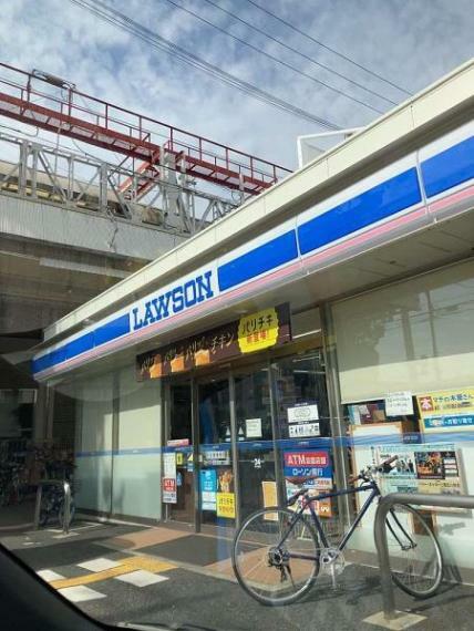 コンビニ ローソン北田辺四丁目店