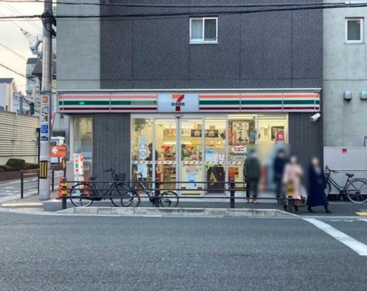 コンビニ セブンイレブン大阪蒲生3丁目店