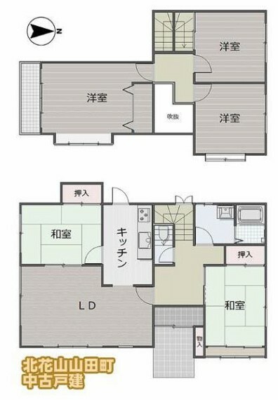 間取り図 間取り:5LDK