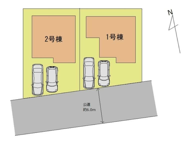 区画図 区画図■国立市谷保7　新築一戸建て■