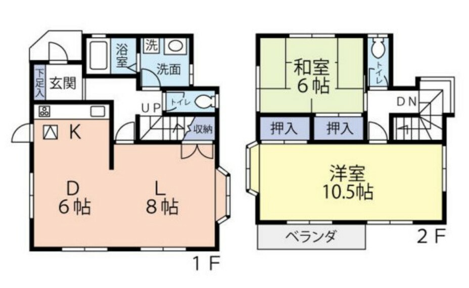 経済的な価格で、戸建てを手に入れたいのであれば、中古の2LDKが最適です。ゆったりとしたリビングルームに加えて、2部屋あることで快適な生活が過ごせます。近隣との音漏れに気にならず、安心できる物件です。