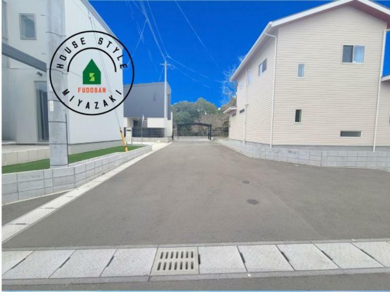 現況写真 前面道路です。