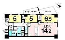 【空室】2022年8月築1フロア2世帯・3LDK・角部屋・リバービュー・ペット可！ご案内可能です