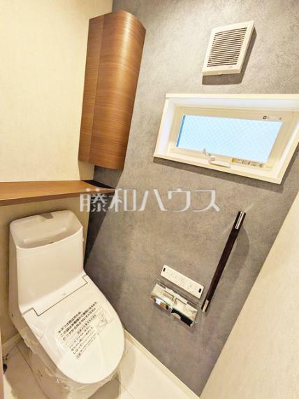 トイレ 3号棟　トイレ　【練馬区大泉町1丁目】温水洗浄便機能付きトイレで清潔にご使用いただけます。