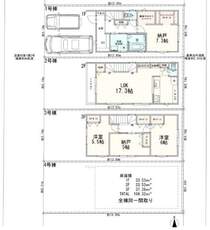 「中原区下小田中6丁目」新築分譲住宅全4棟です！　平坦地の整形地！