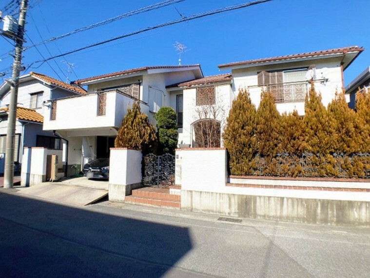 外観写真 ■「春日部」駅徒歩18分の閑静な住宅地に立地した、こだわりの注文住宅です！