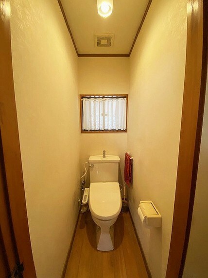 1階トイレ。写真撮影日2024.02