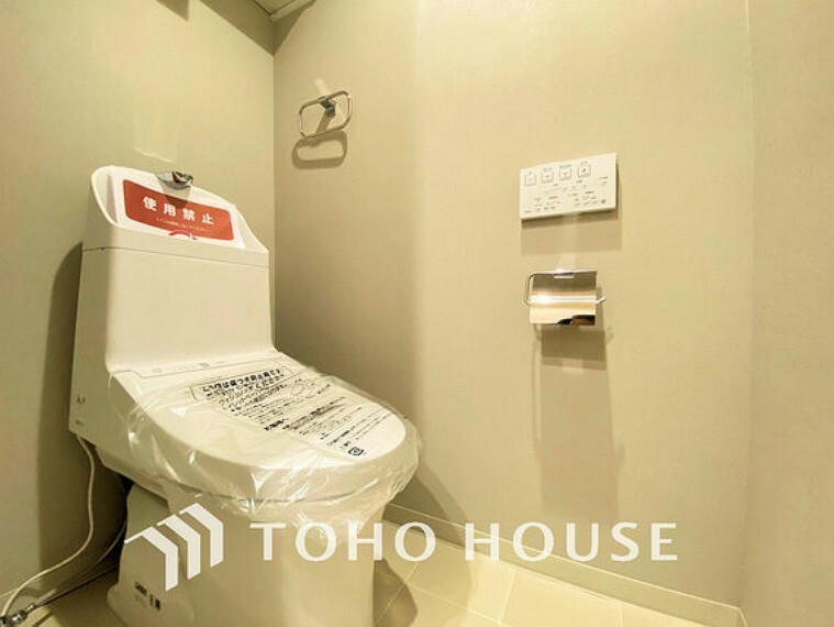 トイレ トイレには快適な温水洗浄便座付