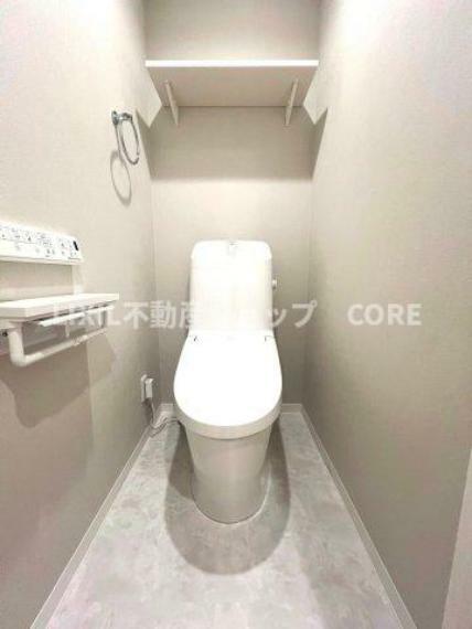 トイレ 清潔感あるトイレの空間 トイレは新規交換済になります