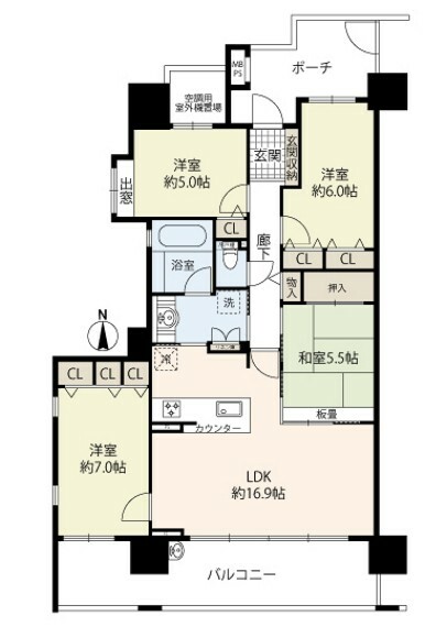 間取り図 間取り 4LDK