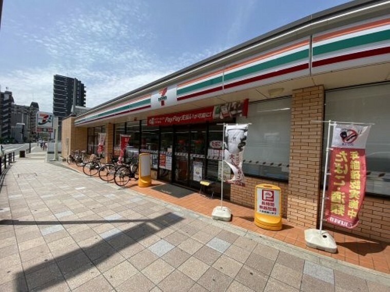 コンビニ セブン-イレブン JR放出駅西店　約400m　徒歩5分