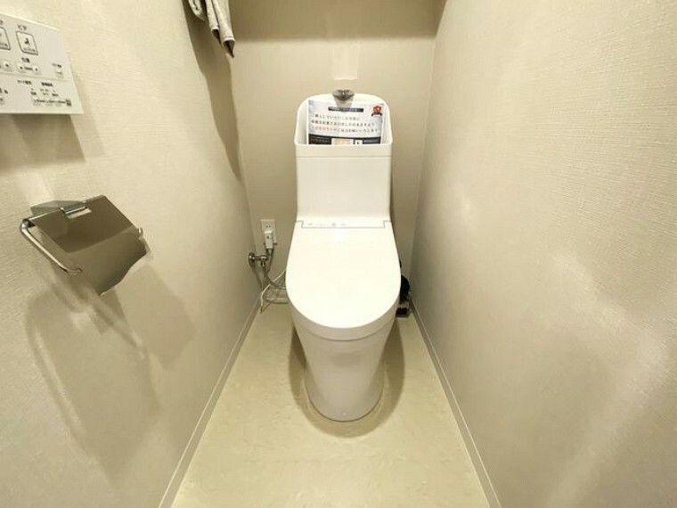 トイレ 嬉しい温水暖房便座のトイレです