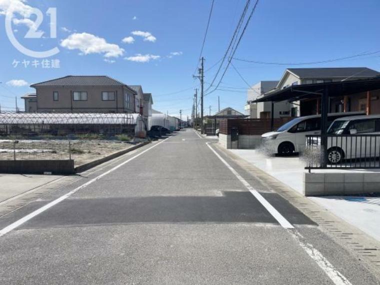 現況写真 前面道路。