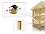 構造・工法・仕様 【在来工法】伝統的な日本古来の工法で、設計自由度が高く、耐久性に優れた構造です。床は剛床工法とし、一般的な根太工法よりねじれに強い工法を採用。
