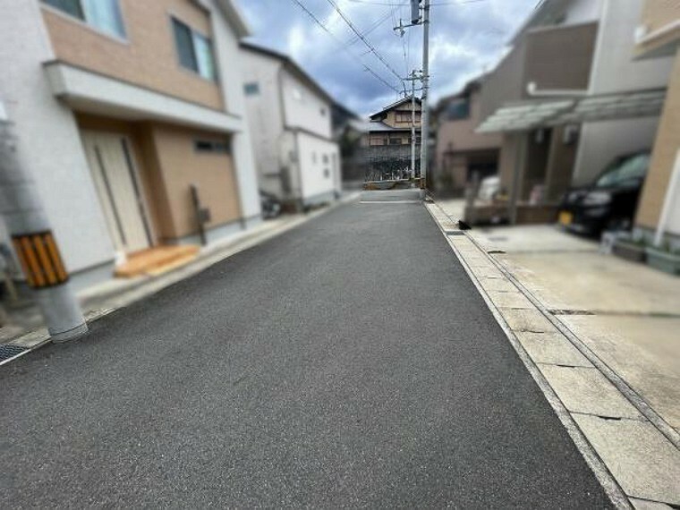 現況写真 前道ゆったり約6mです！