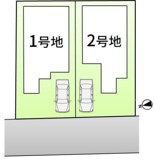 区画図 区画図 （2号地）区画図はこちら