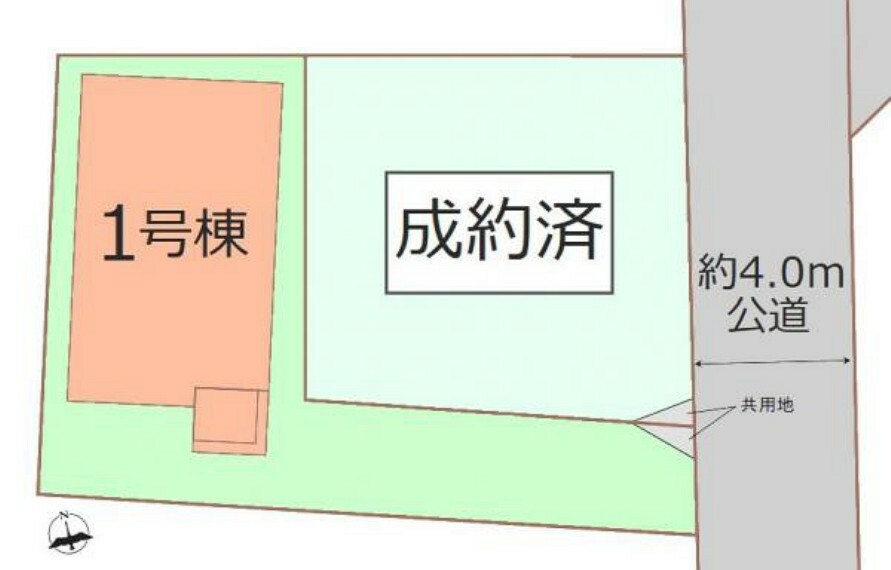 区画図 ■敷地面積:96.01平米（29.04坪）