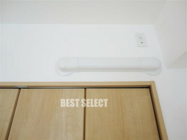 冷暖房・空調設備 ■洋室6.4帖にはエアコンが設置できる様に先行配管工事済